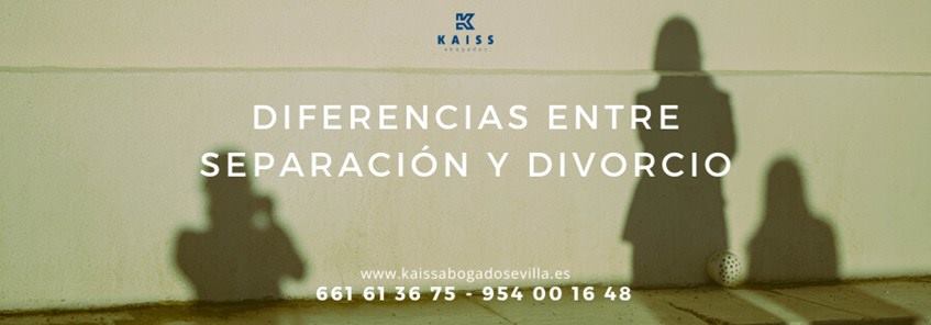 Diferencias entre separación y divorcio